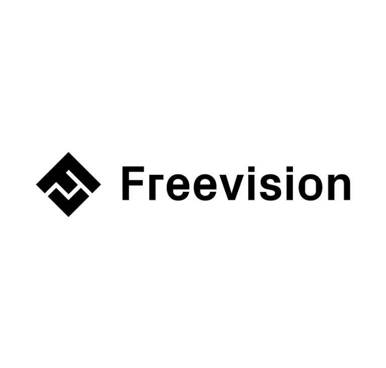 Logo Freevision — klient Studio Inbound